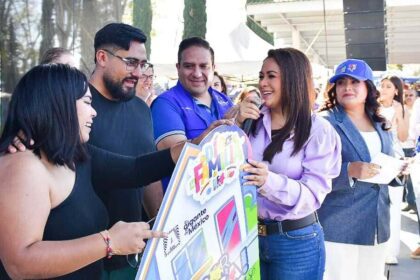 Tere Jiménez en la celebración del Día de la Familia
