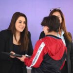 Entrega de reconocimientos a estudiantes con mejores promedios de la Escuela Secundaria Técnica No.41