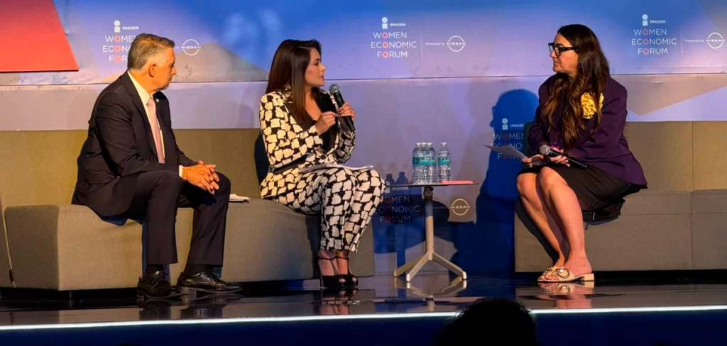 Aguascalientes, presente en el Foro Económico de Mujeres 2025. Foto: JLMNoticias / Gobierno del Estado de Aguascalientes.