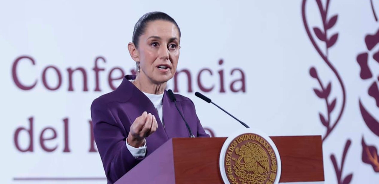 "Responderemos con medidas arancelarias y no arancelarias", dijo la presidenta de México, Claudia Sheinbaum. Foto: JLMNoticias / Agencia El Universal.