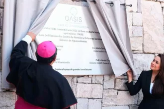 Inaugura Tere Jiménez, la casa hogar Oasis Foto: Gobierno del Estado de Aguascalientes