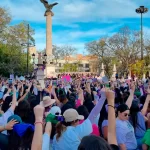 Marcha #8M en Aguascalientes. Foto: JLMNoticias / HidrocálidoDigital.com