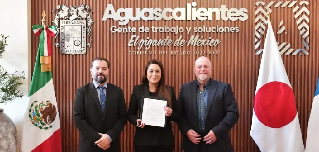 Aguascalientes se consolida como un referente para la atracción de nuevos proyectos y el crecimiento sostenido de las empresas: Tere Jiménez. Foto: Gobierno del Estado de Aguascalientes