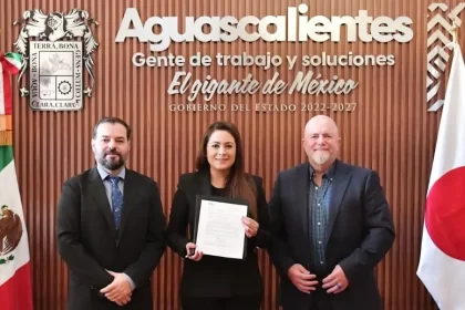Aguascalientes se consolida como un referente para la atracción de nuevos proyectos y el crecimiento sostenido de las empresas: Tere Jiménez. Foto: Gobierno del Estado de Aguascalientes