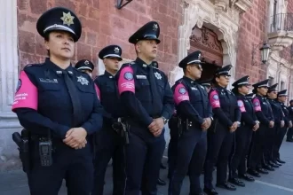 Policía Rosa en Aguascalientes