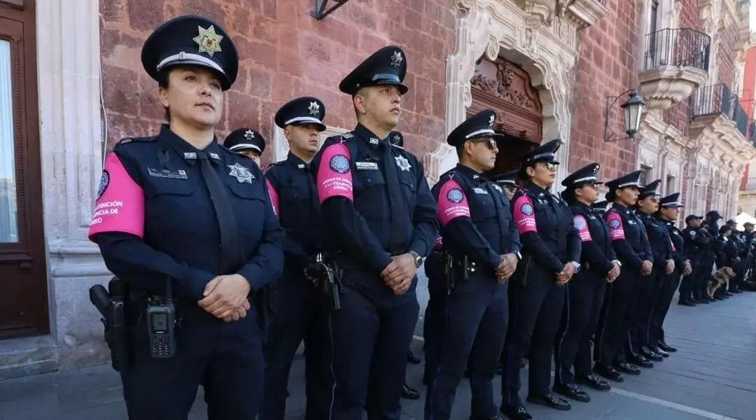 Policía Rosa en Aguascalientes