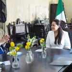 Tere Jiménez, sostuvo una reunión con el embajador de Japón