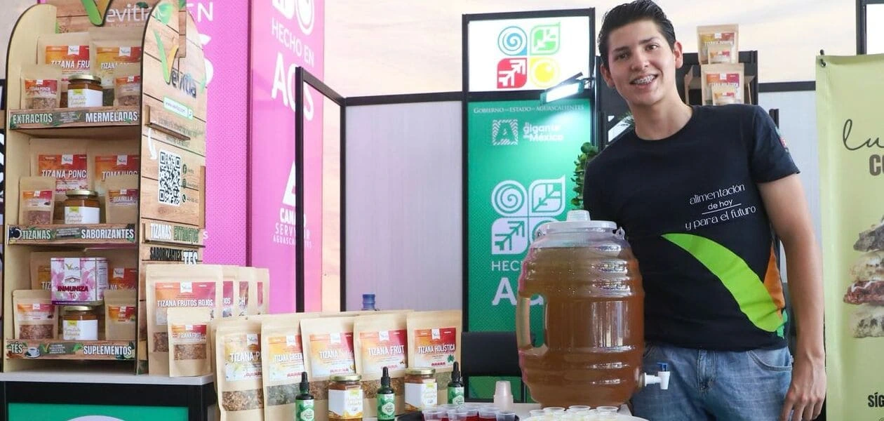 Empresas hidrocálidas en el pabellón Hecho en Aguascalientes