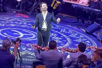 Alejandro Fernández en el Palenque de la Feria Nacional de San Marcos. Foto: JLMNoticias / Adán De la cruz.