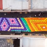 Arte y tradición con el cielo tejido el Corredor Cultural Carranza