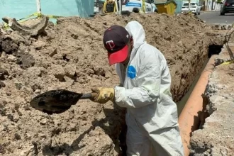 Se invierten más de 280 mil pesos en la rehabilitación de la tubería