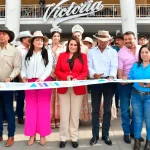 Corte de listón inaugural de la Expo Ganadera