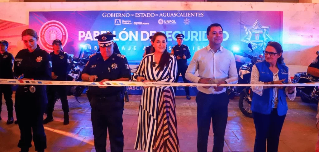 Inaugura Tere Jiménez el Pabellón de la Secretaría de Seguridad Pública Estatal