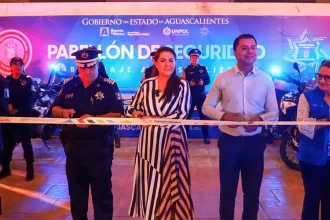 Inaugura Tere Jiménez el Pabellón de la Secretaría de Seguridad Pública Estatal