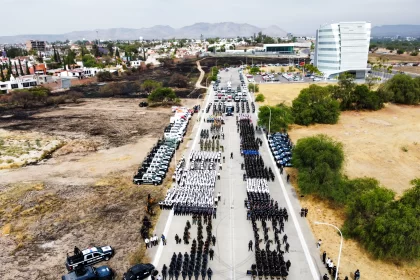 La gobernadora Tere Jiménez puso en marcha el Operativo de Seguridad para la Feria Nacional de San Marcos 2025