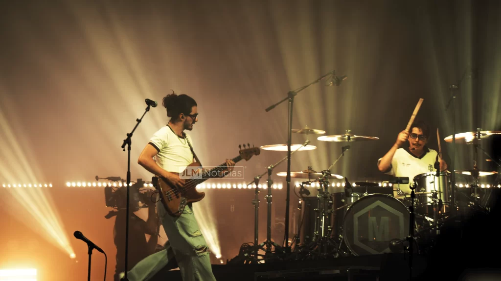 La banda colombiana como siempre dando lo mejor