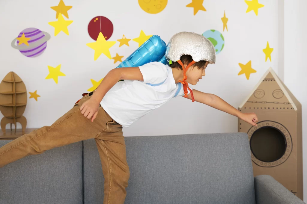 La imaginacion de un nino es infinita