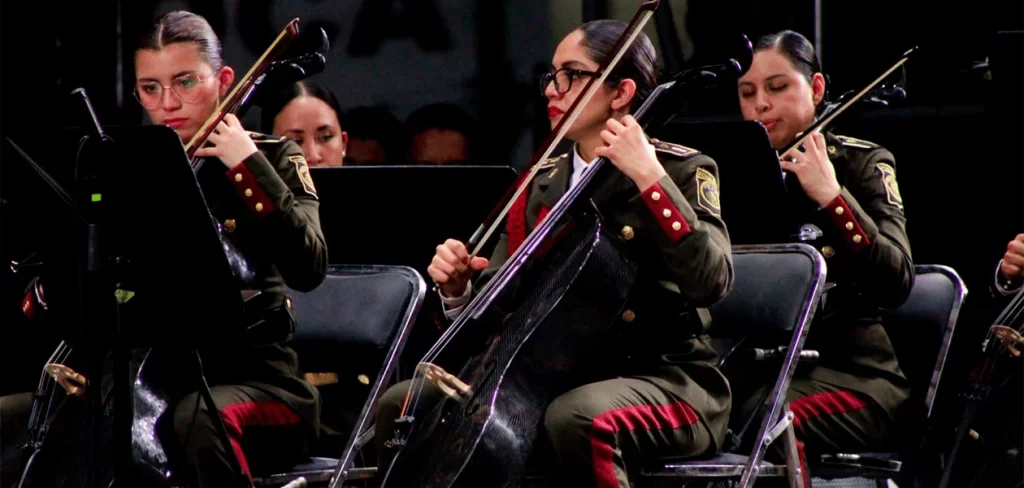 Las fuerzas armadas demostraron gran calidad interpretativa