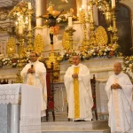 Durante la misa en honor al papa Francisco, el obispo destacó su humildad