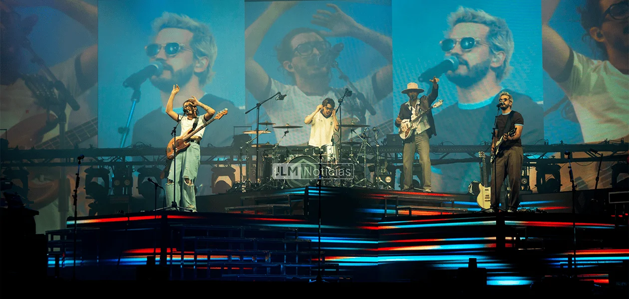 La banda Morat se presenta en el Foro de las Estrellas