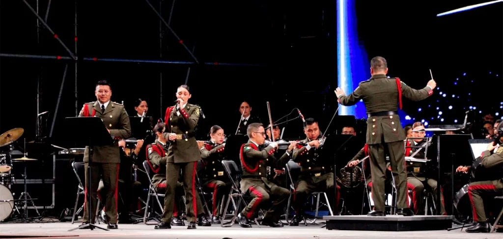 Noche de música mexicana con la Orquesta Sinfónica Militar y el Mariachi de la Guardia Nacional
