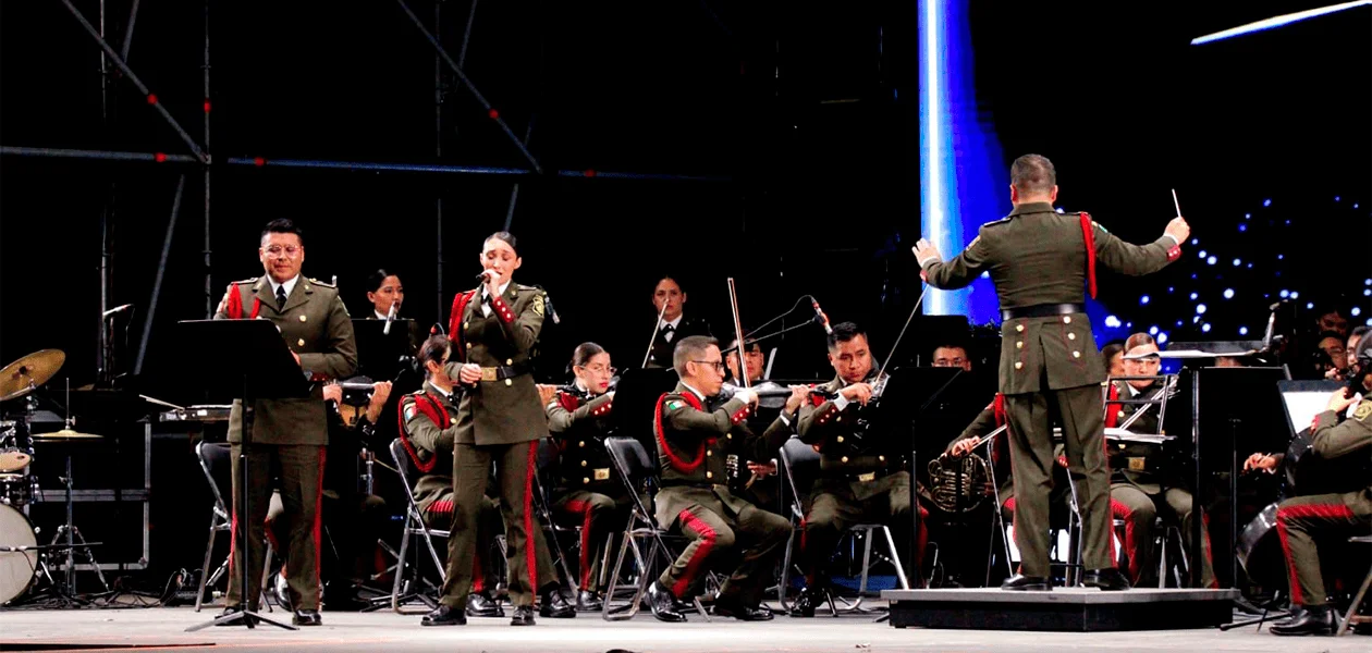 Noche de música mexicana con la Orquesta Sinfónica Militar y el Mariachi de la Guardia Nacional