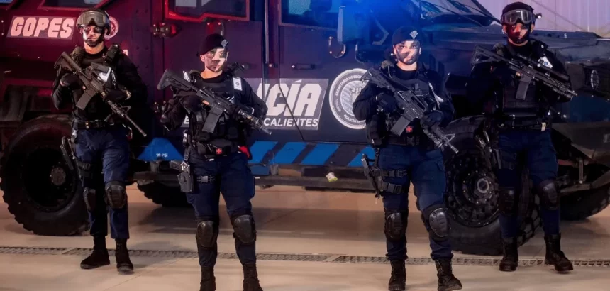 La policía de Aguascalientes es considerada una de las mejores del país, por su compromiso y preparación