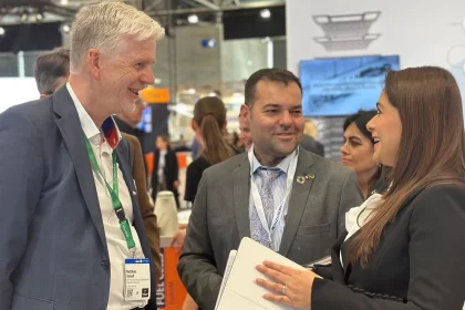 La gobernadora asistió a la inauguración de la Hannover Messe 2025