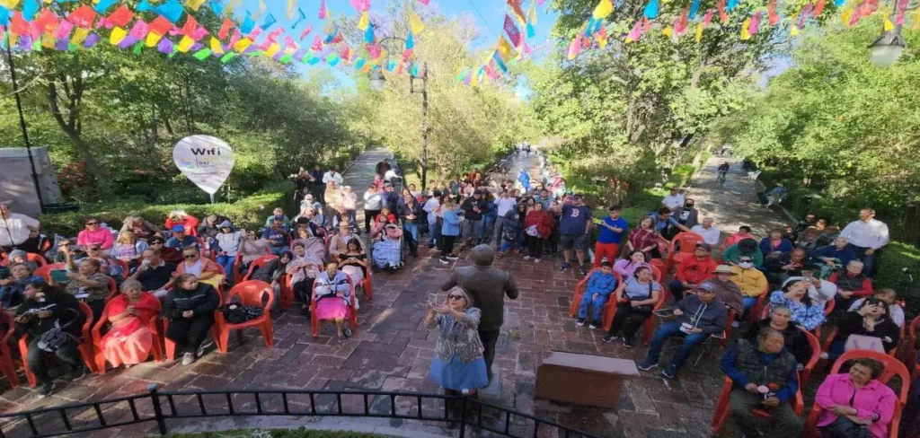 Una manana alegre se vivio en el Jardin de an Marcos