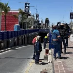 Cierre lateral de Av. López Mateos