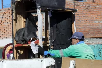 Operativo para recolectar muebles abandonados