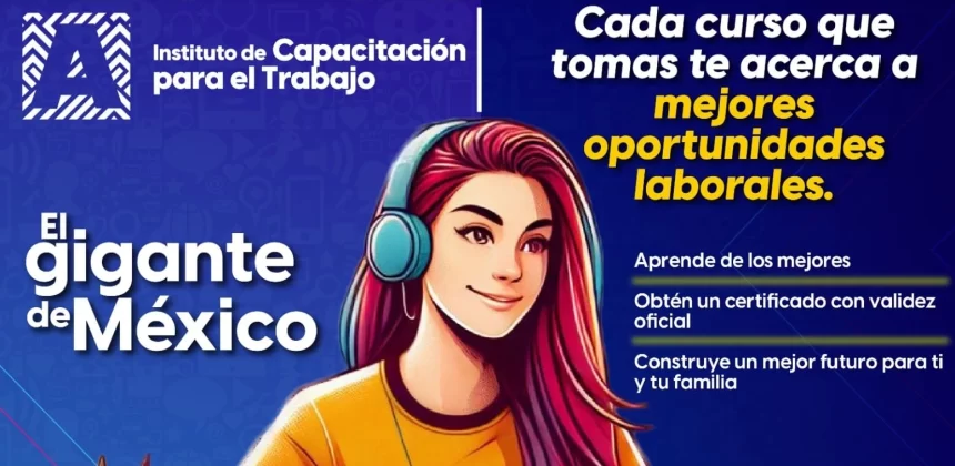 Cursos presenciales del Instituto de Capacitación para el Trabajo del Estado de Aguascalientes