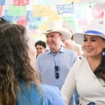 Tere Jiménez encabeza el tradicional recorrido inaugural de la Feria Nacional de San Marcos