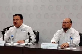 El fiscal de Tamaulipas Irving Barrios Mujica confirmó en rueda de prensa, que los cuerpos encontrados pertenecen a Grupo Fugitivo