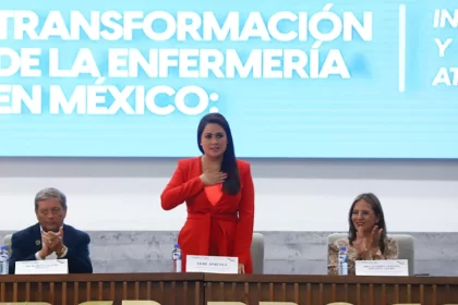 La gobernadora Tere Jiménez clausuró el XXVII Congreso Interinstitucional de Enfermería en Aguascalientes