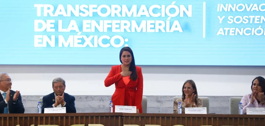 La gobernadora Tere Jiménez clausuró el XXVII Congreso Interinstitucional de Enfermería en Aguascalientes