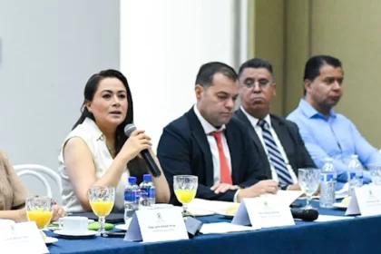 Tere Jiménez reafirma su compromiso con la seguridad en Aguascalientes para atraer inversiones y destaca saldo blanco en la FNSM 2025.