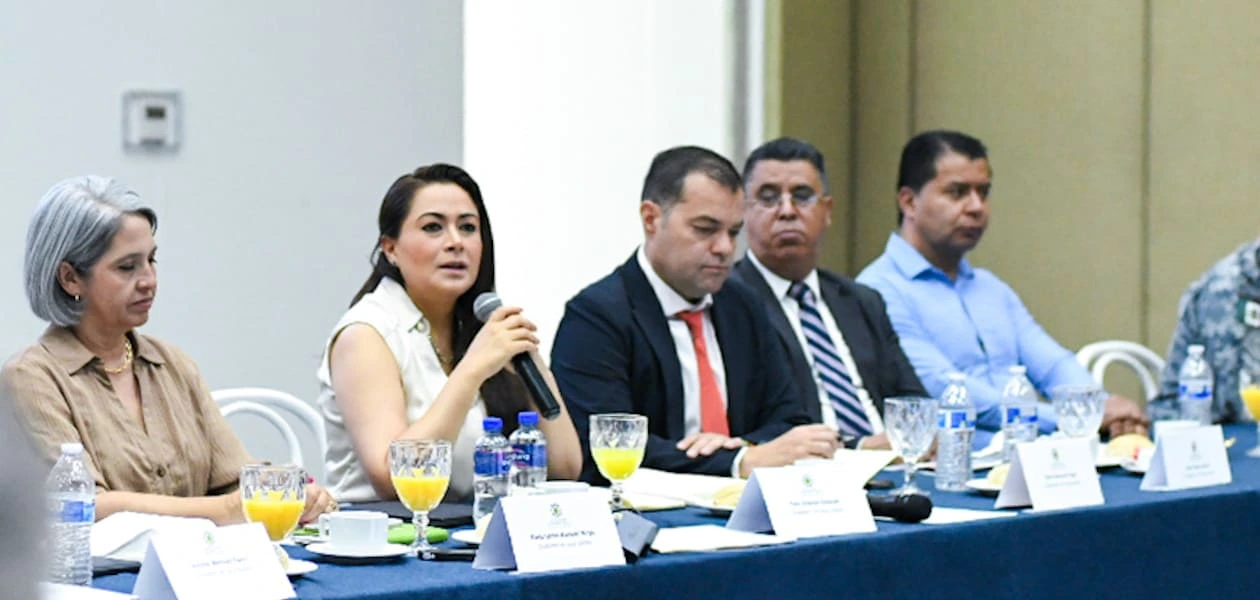 Tere Jiménez reafirma su compromiso con la seguridad en Aguascalientes para atraer inversiones y destaca saldo blanco en la FNSM 2025.