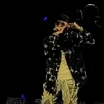 Junior H durante su presentación en el Palenque de Aguascalientes. Foto: JLMNoticias / Ceci Ruiz.