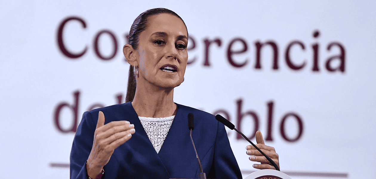 La presidenta Claudia Sheinbaum en espera de que E. U. explique el acuerdo que tuvo con el Mini Lic
