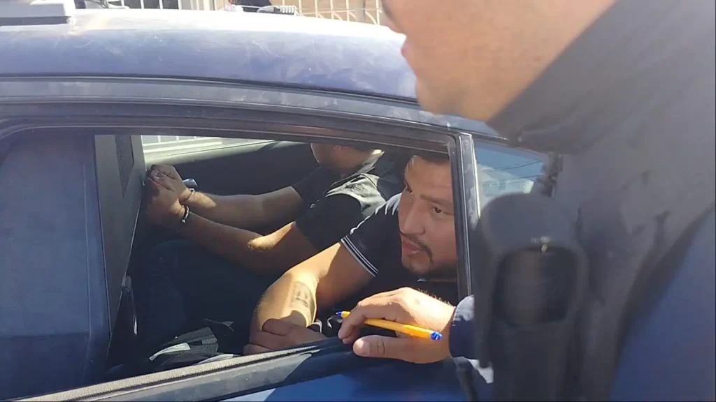 Los detenidos fueron presentados al ministerio publico