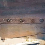 Tubería sanitaria en la colonia Del Carmen