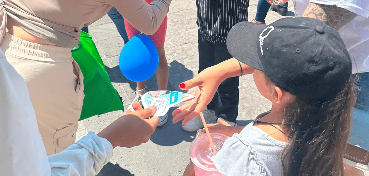 MIAA realiza dinámicas educativas de Cultura del Agua en la Feria Nacional de San Marcos 2025