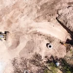 Rehabilitación del colector sanitario en Parque México