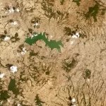 Imágenes de la sequía en Villa Victoria. México es el país que se calienta más rápido de todo el planeta, advierte la UNAM. Foto: BBC.