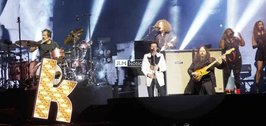 La banda The Killers, cerró con todo la Feria Nacional de San Marcos y el Foro de las Estrellas
