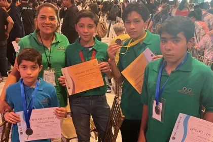 Estudiantes de Aguascalientes ganan 5 medallas en la Olimpiada Nacional de Matemáticas