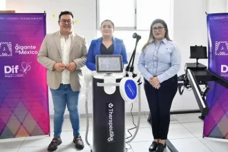 DIF Estatal Aguascalientes mejora su área de rehabilitación con aparatos de última generación para personas con discapacidad motriz.