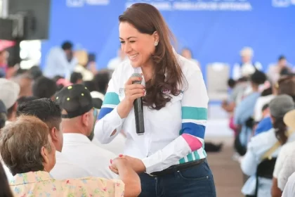 Tere Jiménez entrega pozo de agua potable en Santa Isabel, Pabellón de Arteaga, con inversión de 8.6 millones para más de 1,042 habitantes.