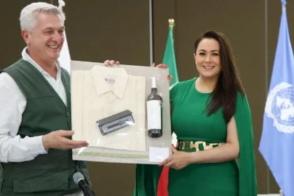 Aguascalientes recibe reconocimiento del ACNUR por su compromiso con la integración y protección de personas refugiadas.